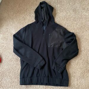 Men's Black Nomad Hoodie Sweater